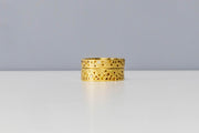Todd Reed ring in 18 yellow gold with Autumn™ diamonds